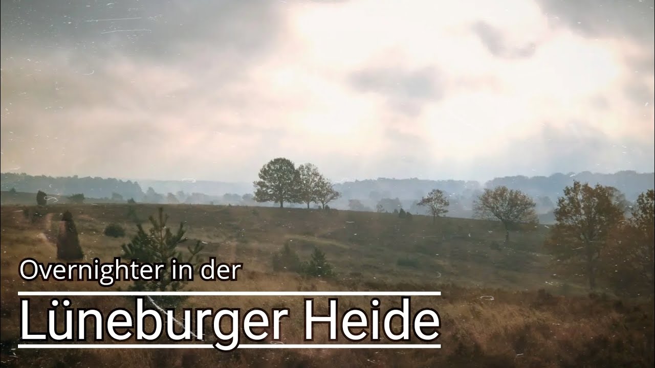 Wanderung und Overnighter in der Lüneburger Heide