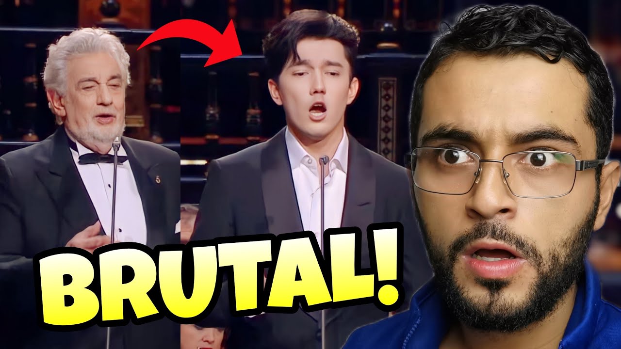 DIMASH y PLACIDO DOMINGO | ¿Esto es real? | Vocal Coach reacciona