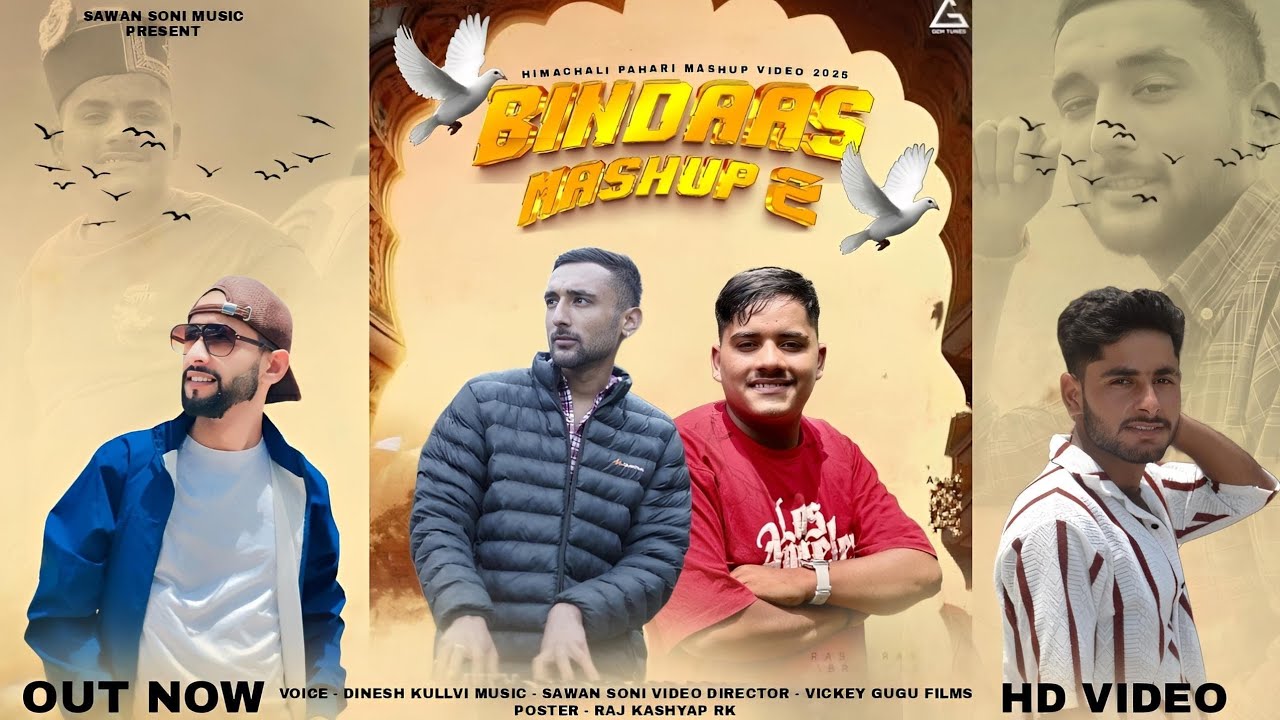 Bindass Mashup -2 New Nonstop Album | Dinesh Kullvi | Sawan soni | Vicky Gugu films