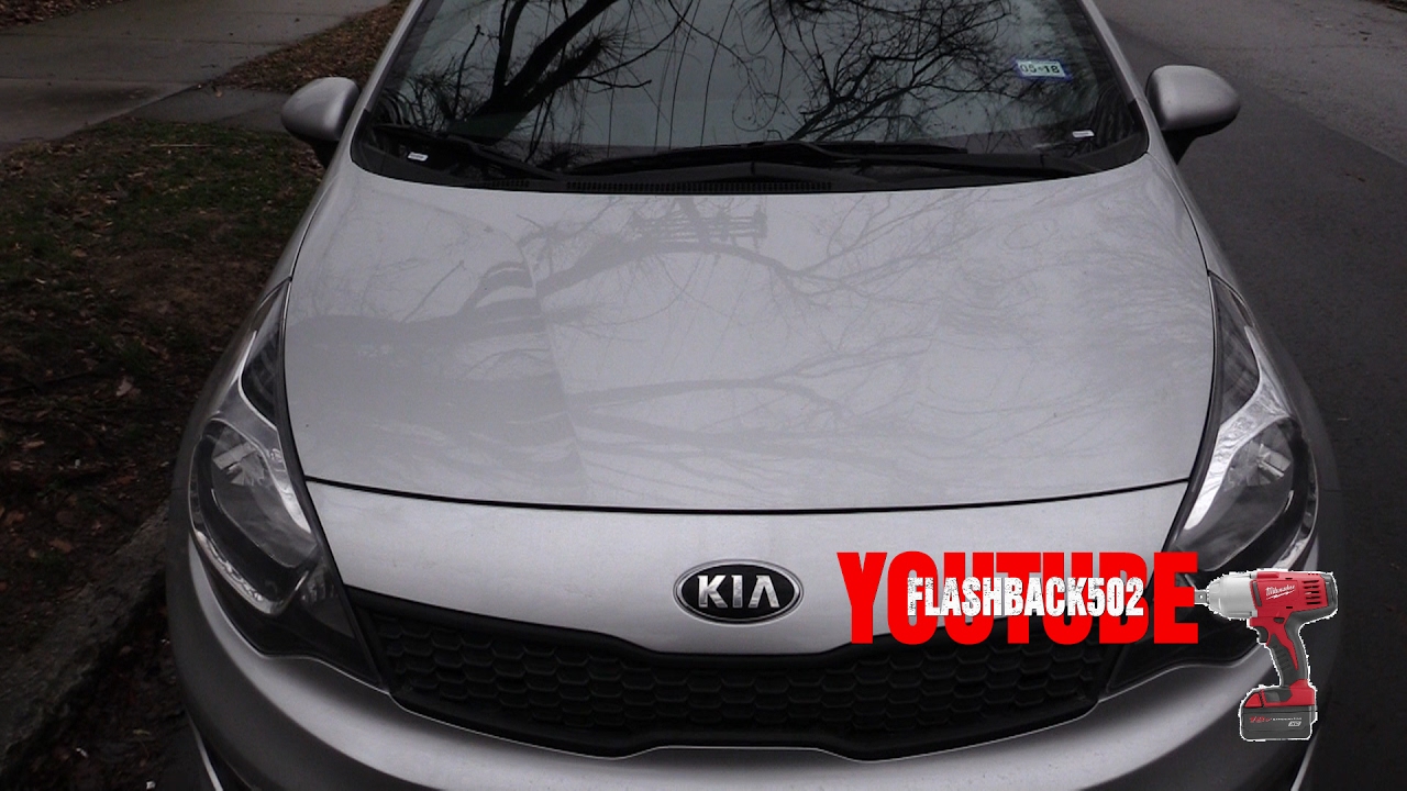 Kia Rio Headlight Change
