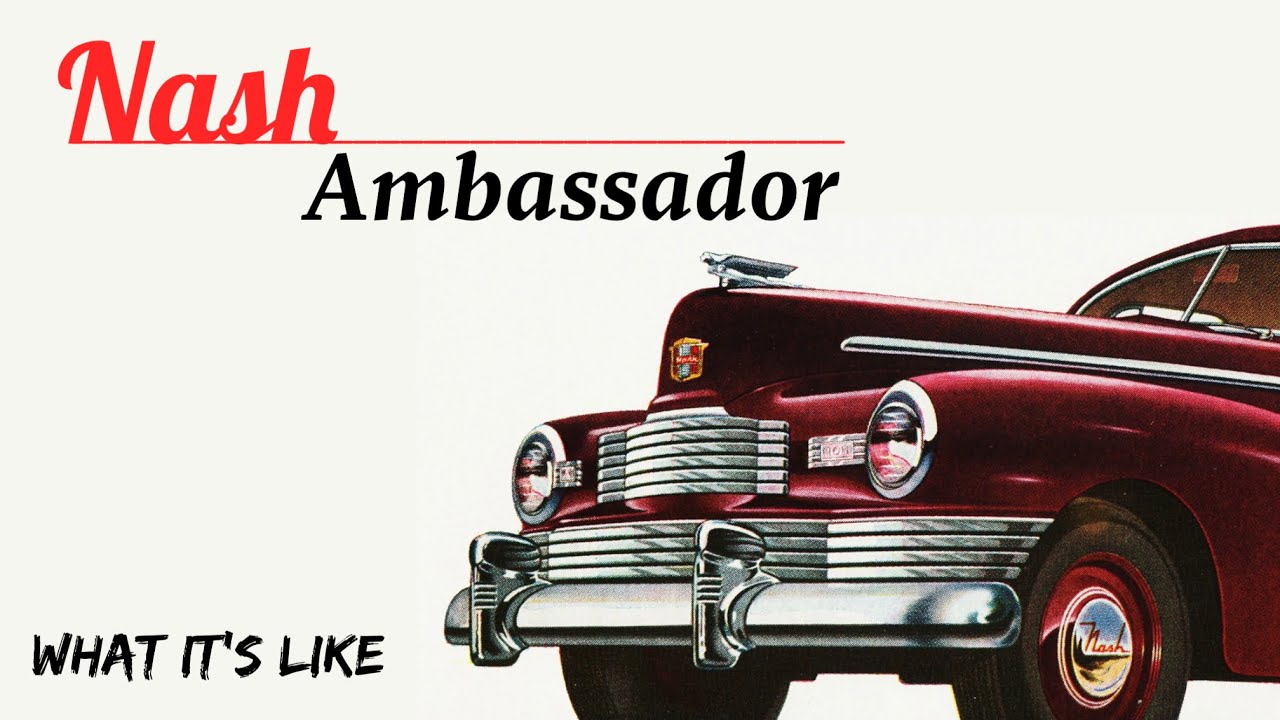 1948 Nash ambassador custom Cabriolet, finally a Nash!￼