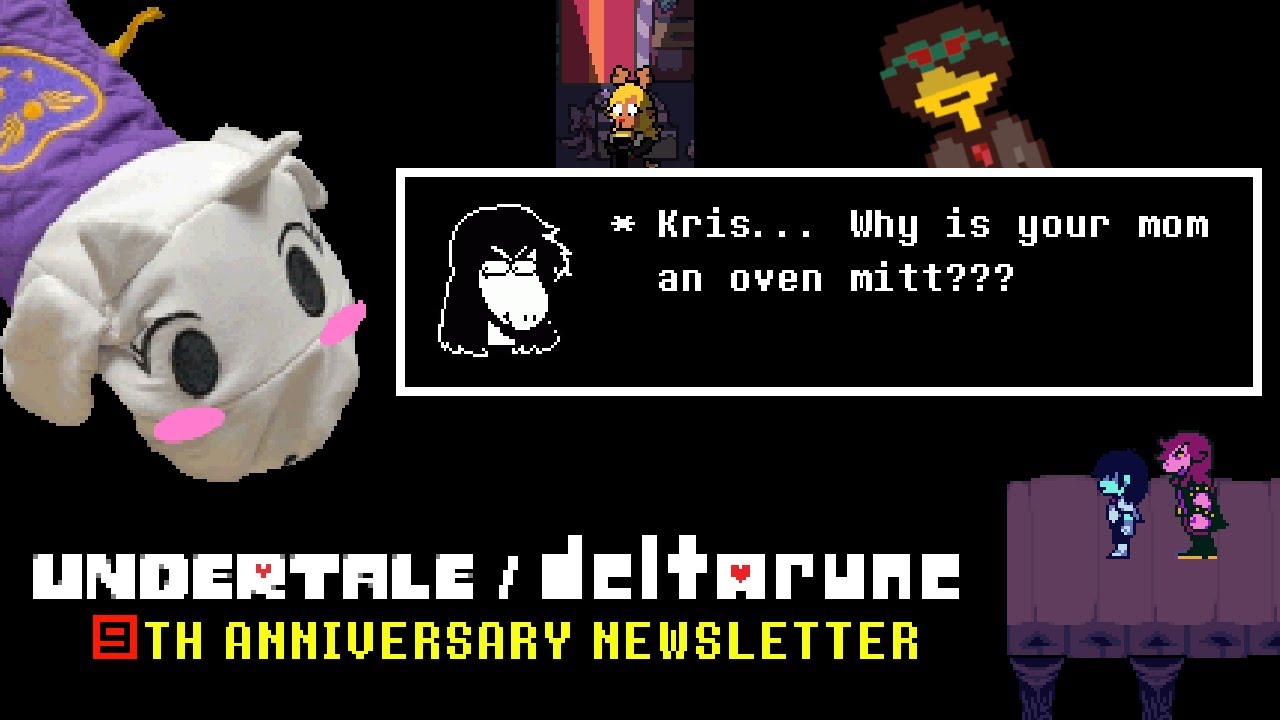 Undertale/Deltarune 9th Anniversary Newsletter Overanalysis!