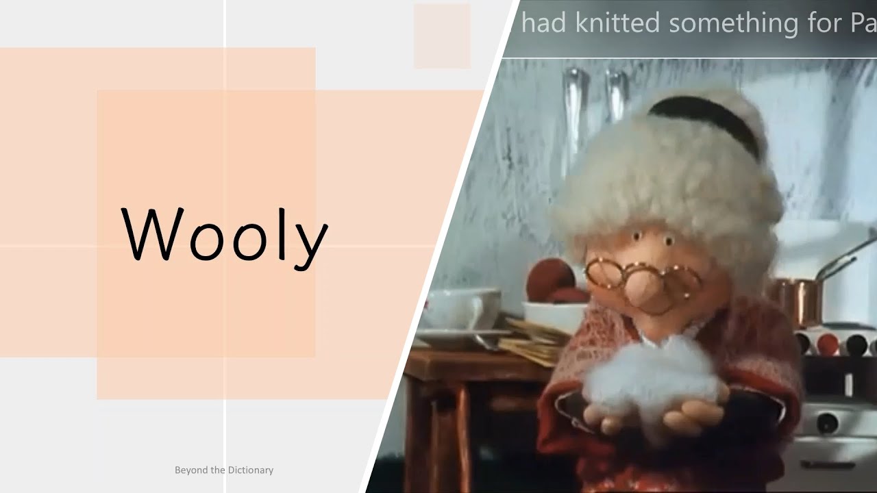 What's the meaning of the word 'wooly'? | Pat's birthday | Beyond the Dictionary