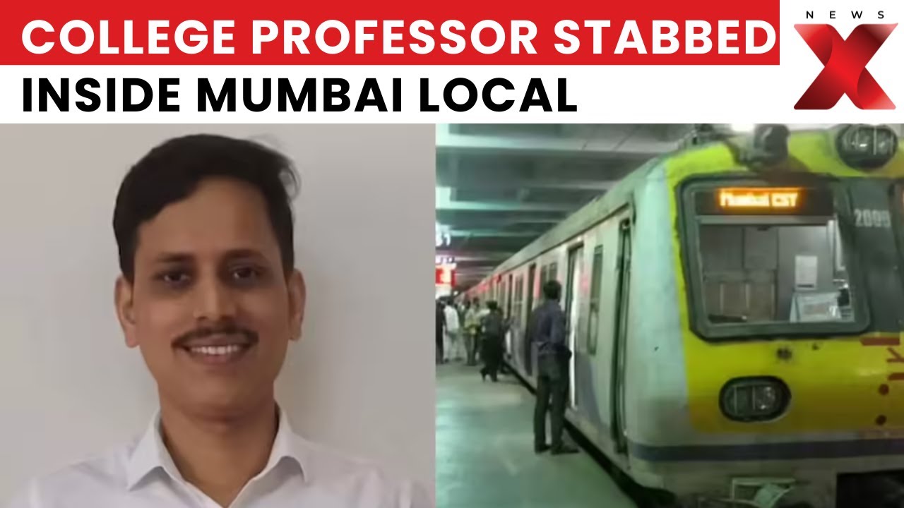 Mumbai Local Horror: Shocking Attack on College Professor Stabbed After Train Argument
