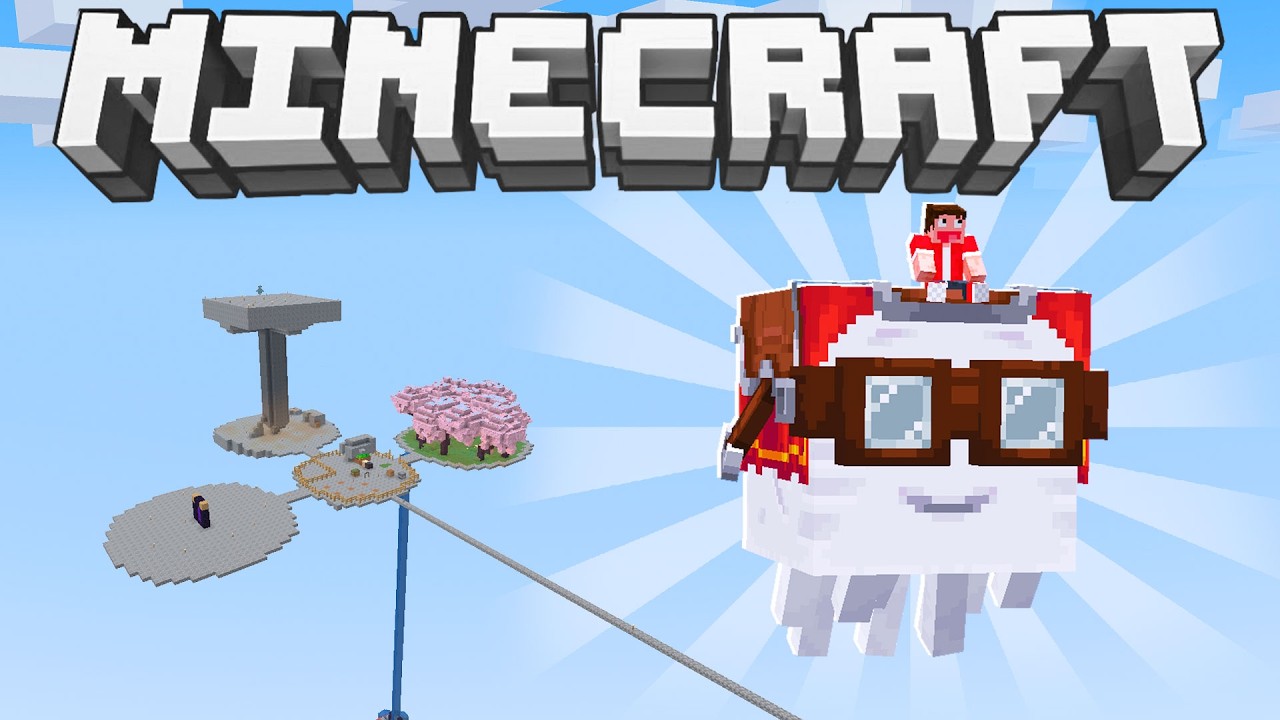 Mob Mais Roubado do Skyblock! Happy Ghast - SkyBlock #5
