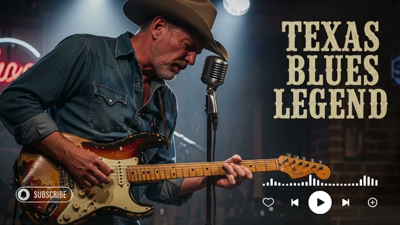 Beautiful Texas Blues Guitar | Soulful Instrumental for Deep Relaxation