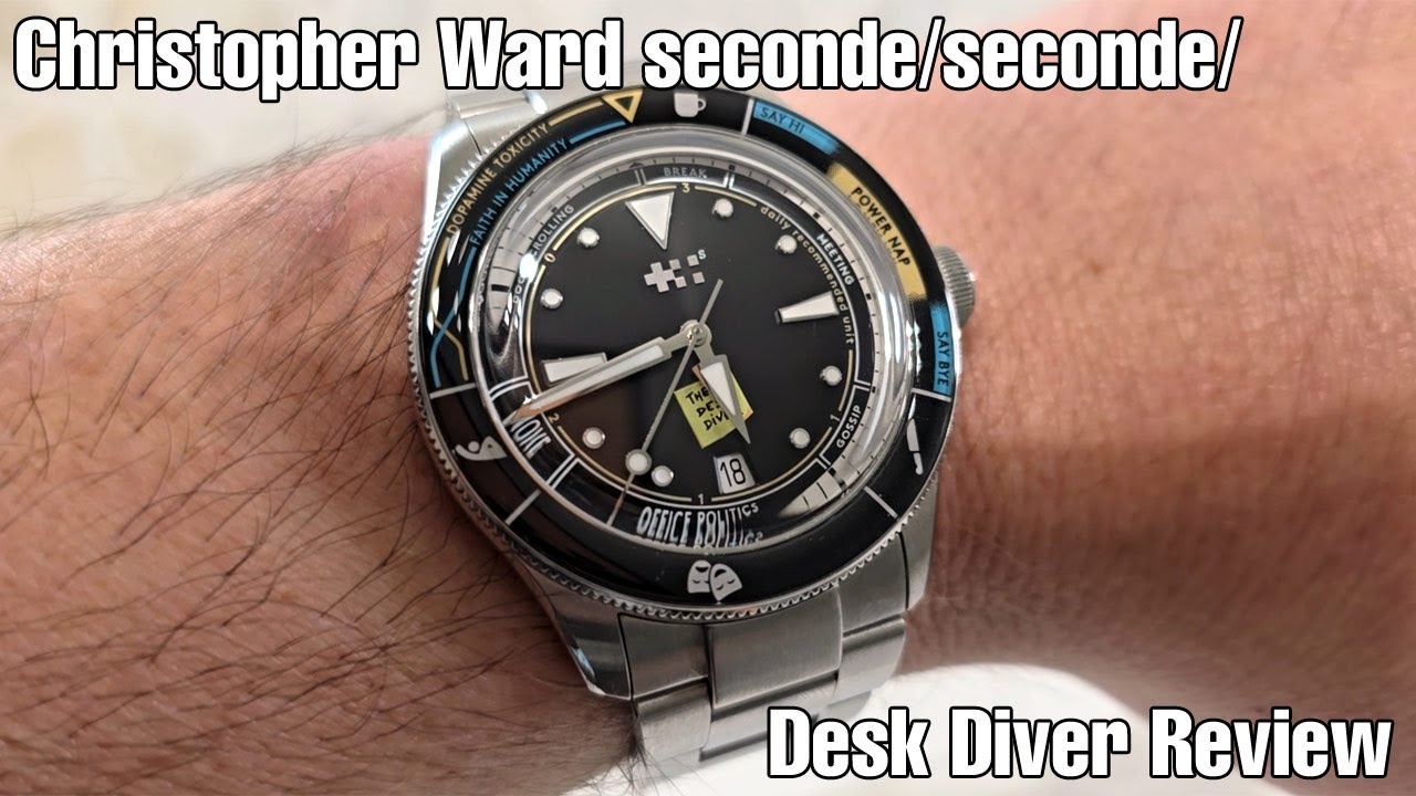 Christopher Ward seconde/seconde/ Desk Diver C65-41ADA2-DDK-B0 Review