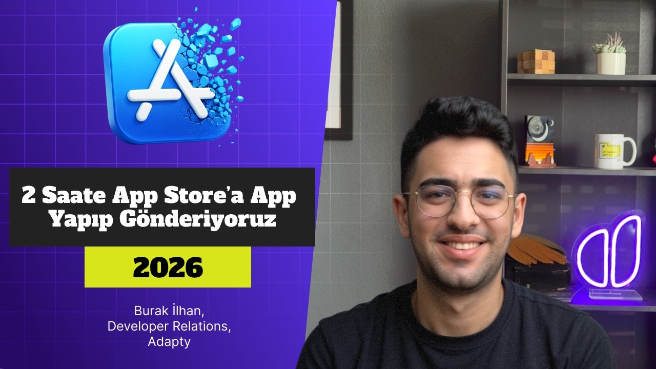 Vibe Coding ile 2 Saatte Sıfırdan iOS Uygulama Geliştirme ve App Store'a Yükleme | Adapty + SwiftUI