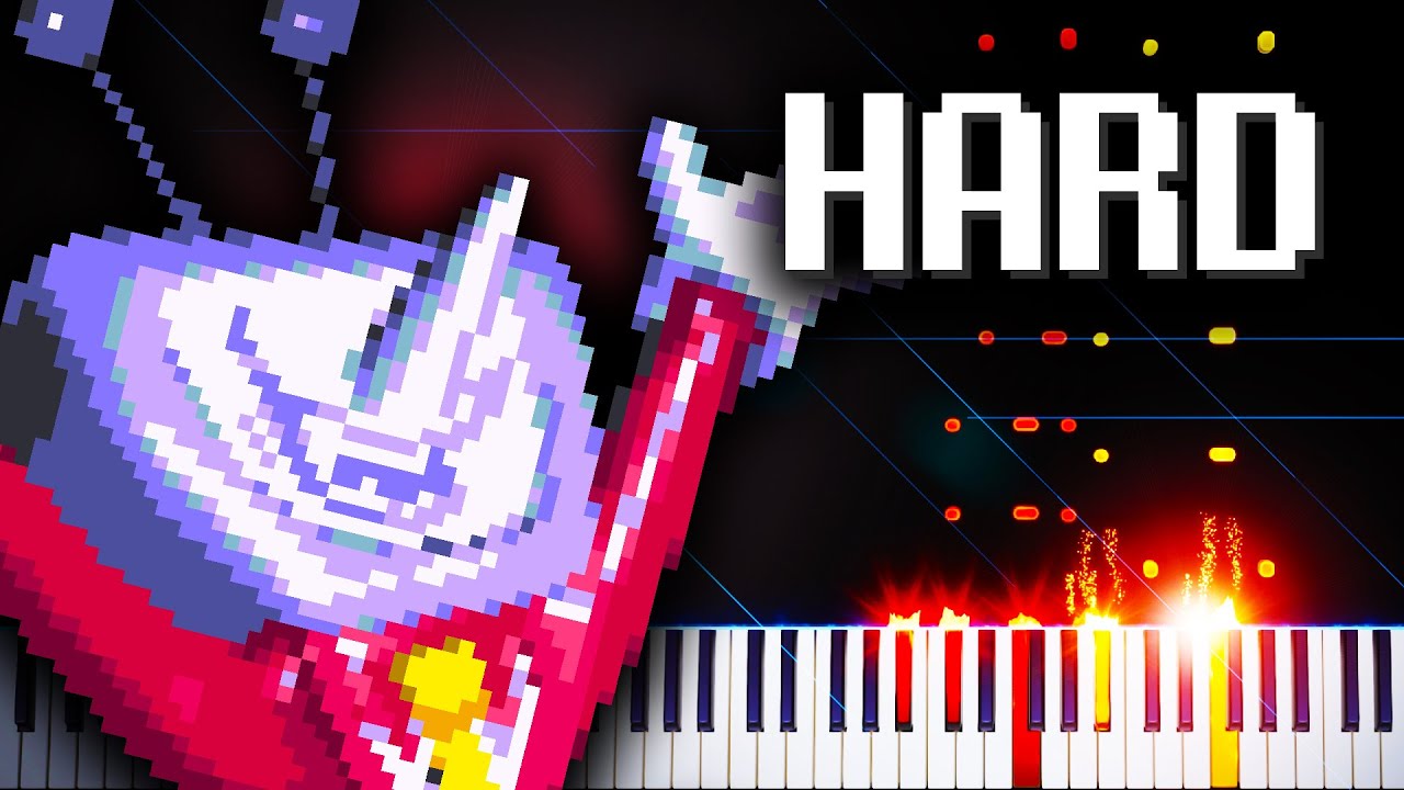 TV World (from Deltarune) - Piano Tutorial