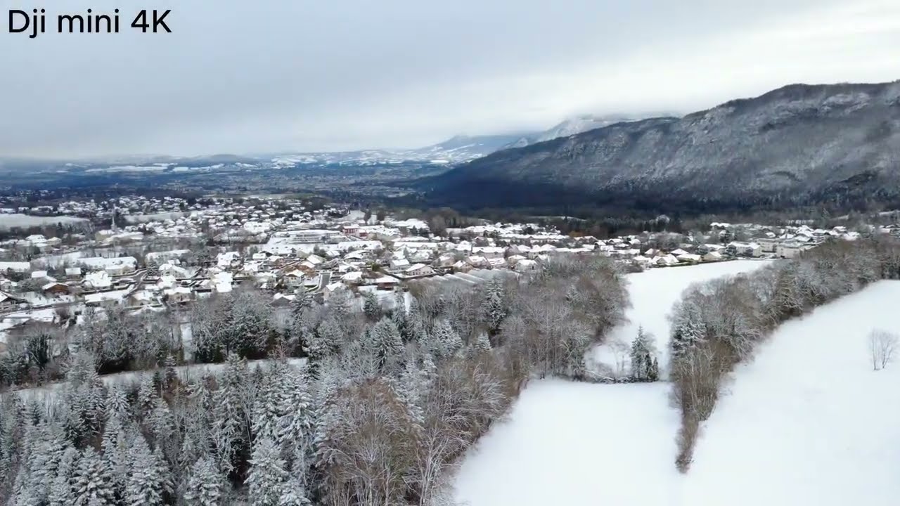 Dji mini 4K test Hiver
