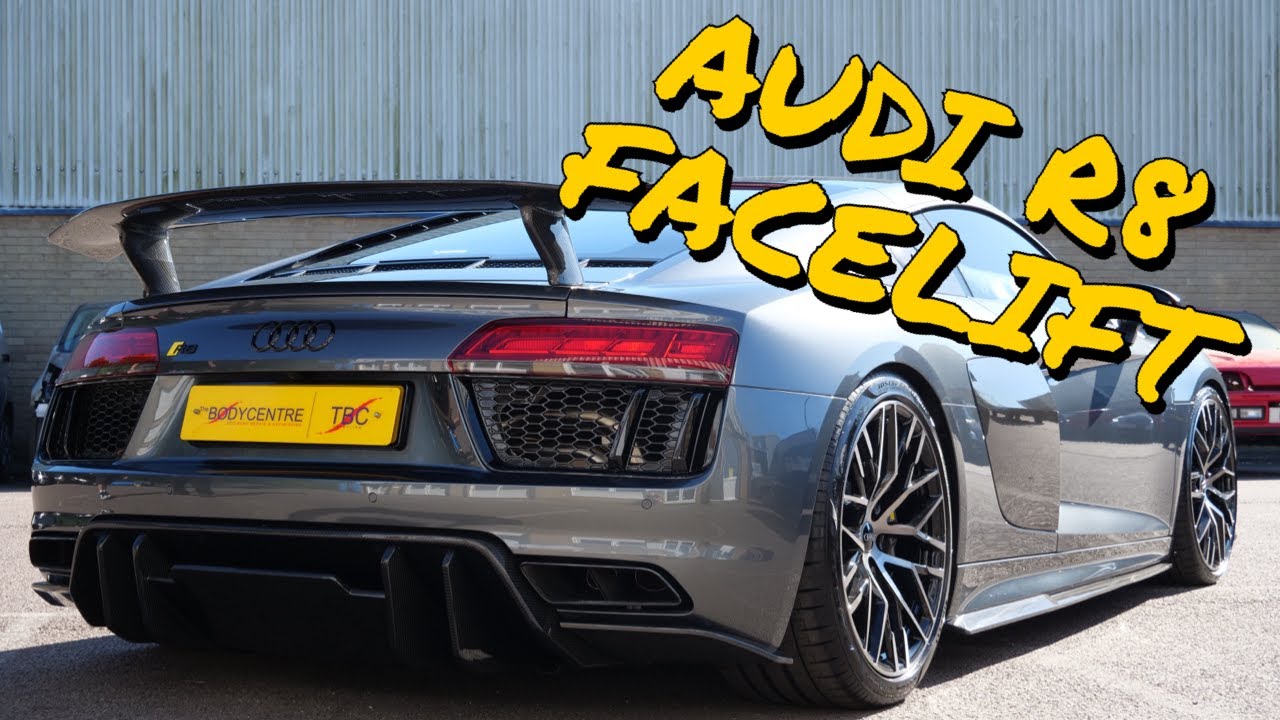Audi R8 Facelift Conversion с БЕЗУМНЫМ ВЫХЛОПОМ 🤯