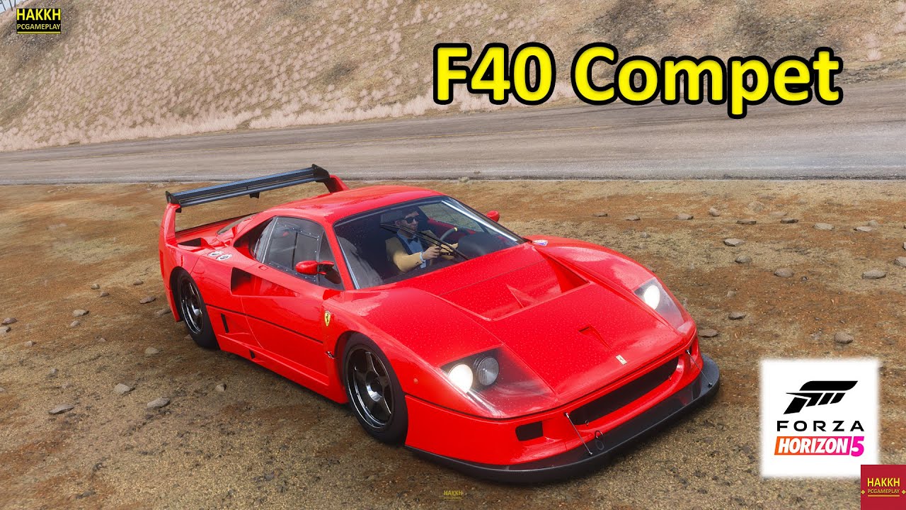 1989 Ferrari F40 Competizione |Free Driving| - Forza Horizon 5 Gameplay 2K