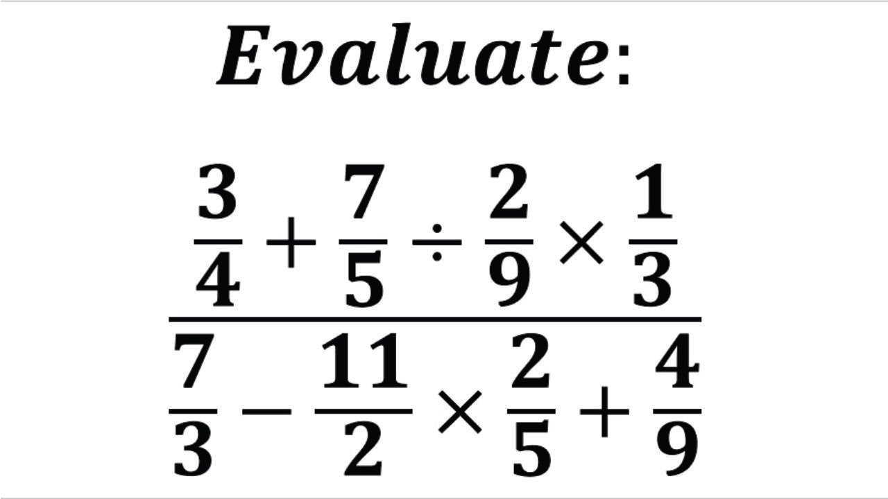 How to simplify fractions | BODMAS | SHS Maths | WAEC Maths: Example 2