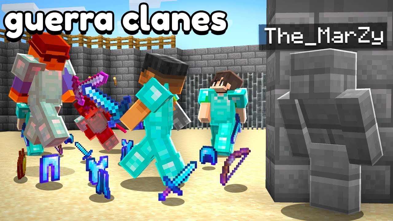 Este CLAN le DECLARÓ la GUERRA a todo Mi Servidor de Minecraft