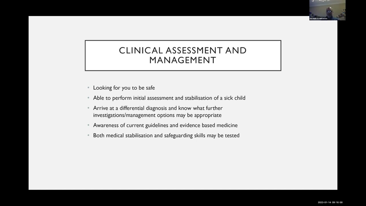 BSAPCH's 3rd Paediatric Training Interview Workshop