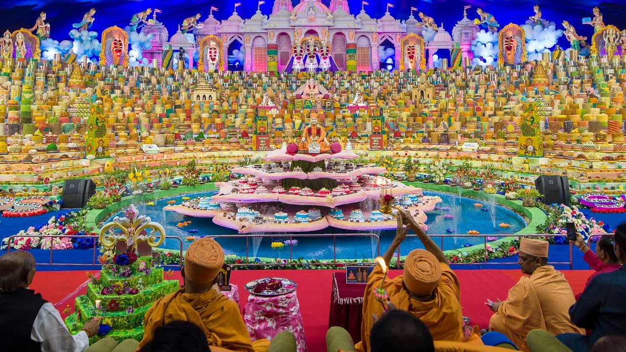 Maha Annakut Celebration 2019, Atladara, India