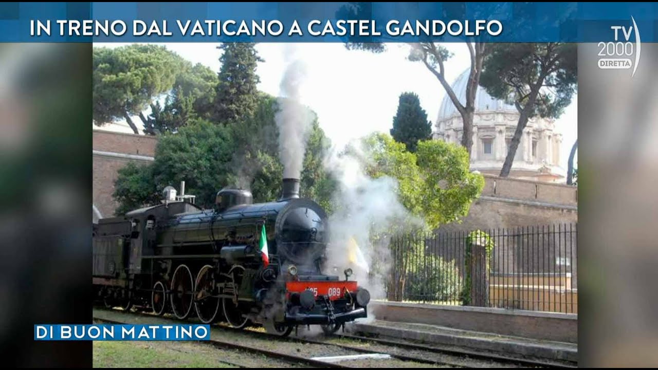Di Buon Mattino (Tv2000) - Il Treno delle Ville Pontificie