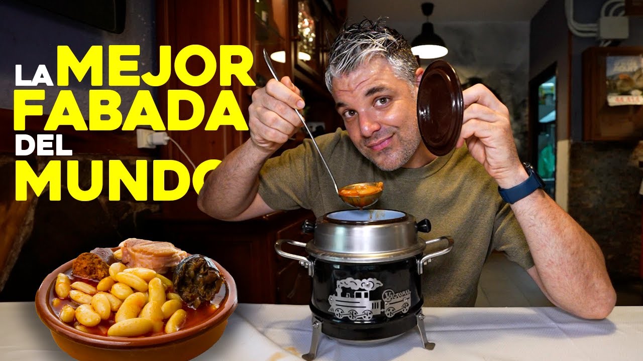 PROBANDO la MEJOR FABADA del MUNDO en ASTURIAS POR PRIMERA VEZ! QUE BARBARIDAD!!
