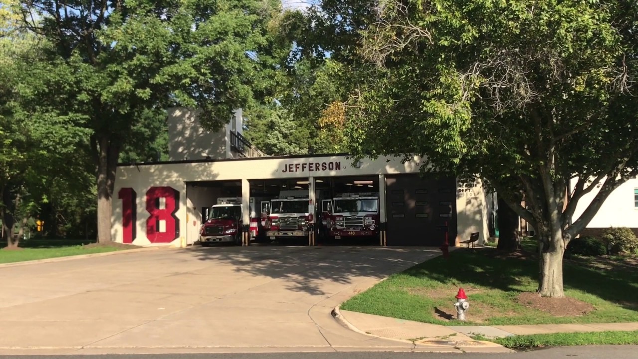 Rescue, Engine and Medic 418 Responding | Fairfax County Fire Rescue Department