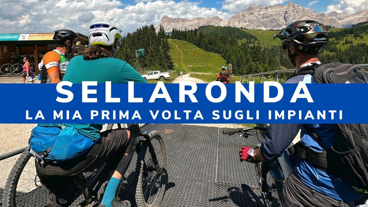 Ho fatto IL GIRO COMPLETO del Sellaronda in mtb! La mia prima volta sugli impianti