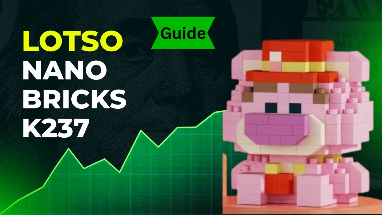 [Guide] K.237 Nano Blocks Lotso 🧸 | Beginner-Friendly Build Tutorial