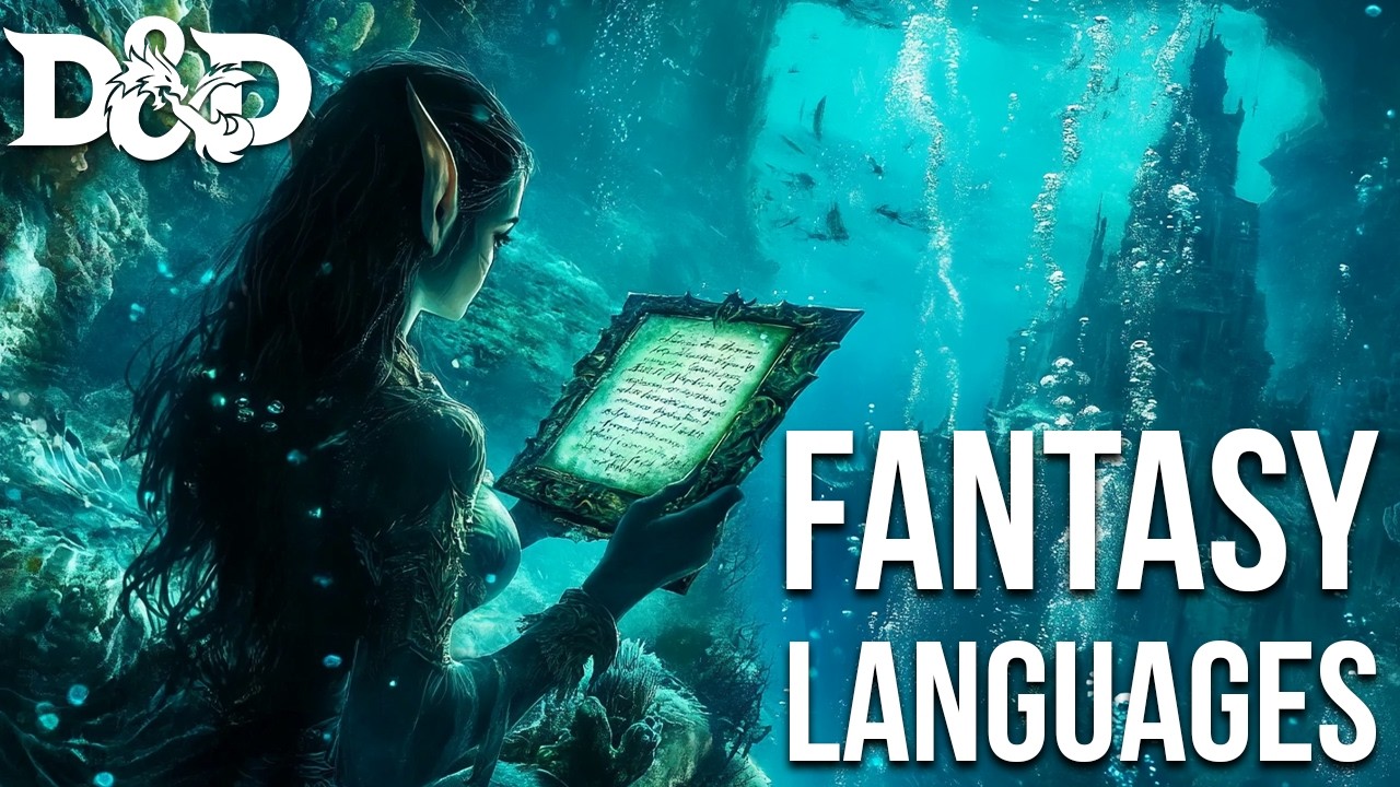 Making Your Own Fantasy Languages in your D&D Game