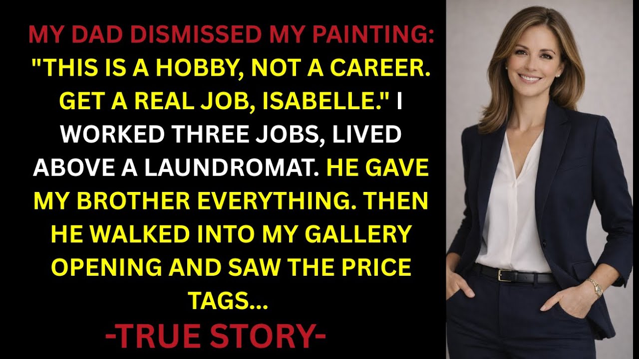 My father dismissed my talents; my quiet, public success became his loudest regret