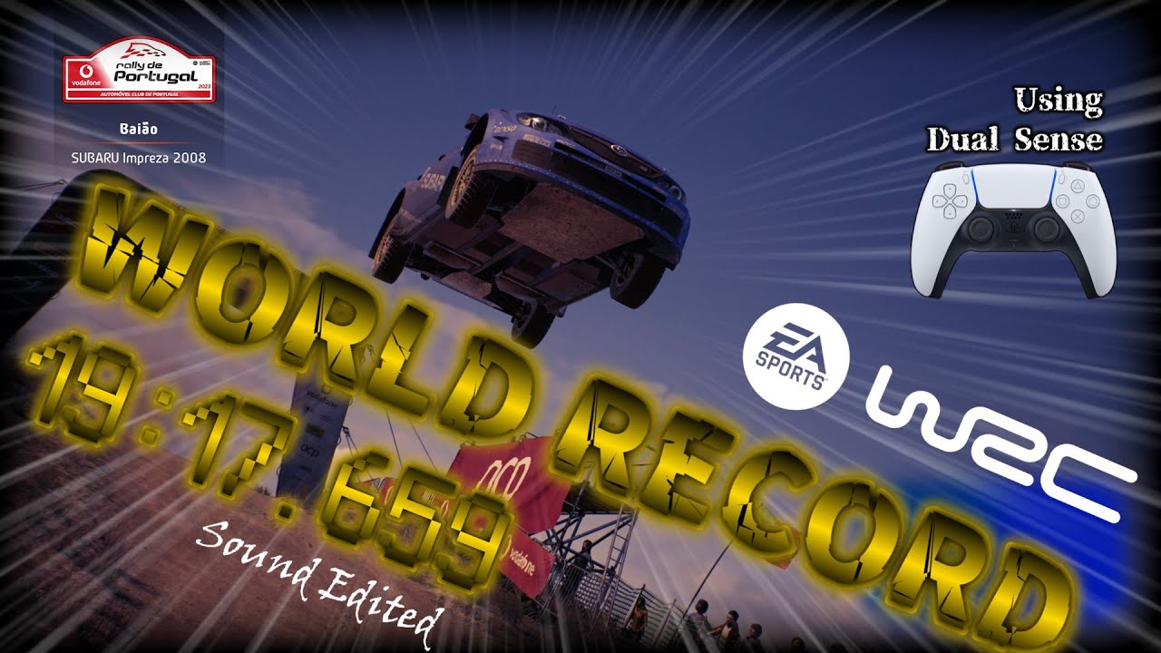 【EA WRC】『World Record』 Caminha, Portugal 19:17.659 Subaru Impreza GRB WRC2008
