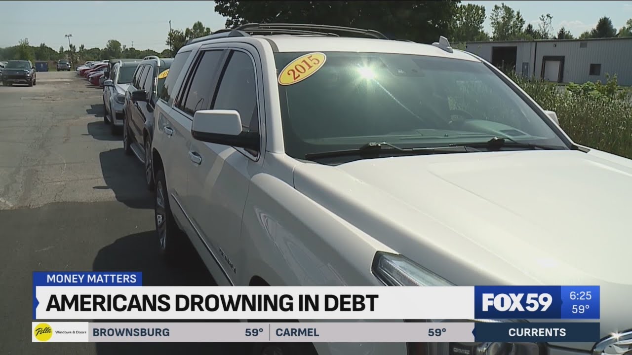 Americans falling behind on surging debt