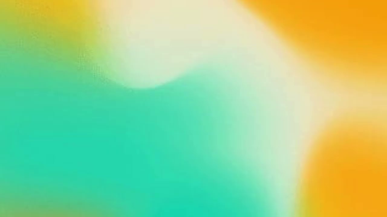 Ambient Blobscape Gradient Wallpaper ✤✤ 1 Hour  ®   🔶💚 ⬛️