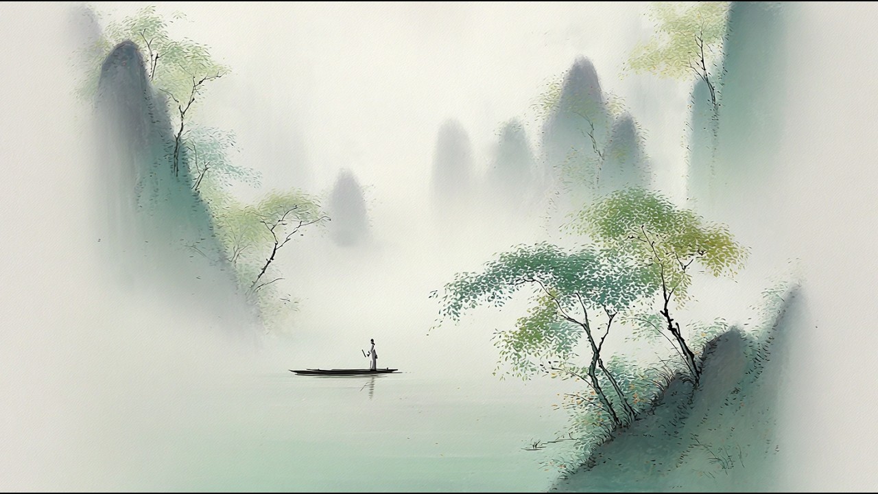 「坐看雲起時」 箏簫禪韻‧古風‧輕音樂🍃療癒 冥想 靜心 陪伴 養生 助眠 #MeditationMusic #ChineseZither #Relaxing#chineselofi