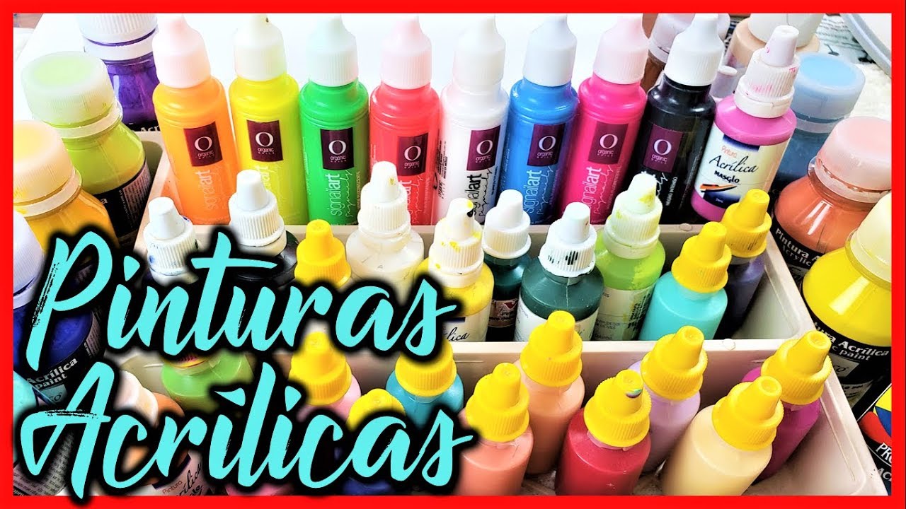 PINTURAS ACRÍLICAS PARA UÑAS - CONSEJOS Y TIPS PARA DECORAR UÑAS CON PINTURAS ACRÍLICAS