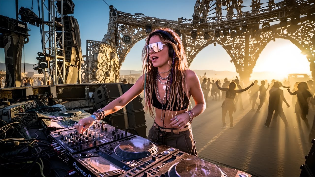 Deep Melodic Techno & Trance Journey SPECIAL Dj Sage Turner - Mix 2025 - Music in the Desert
