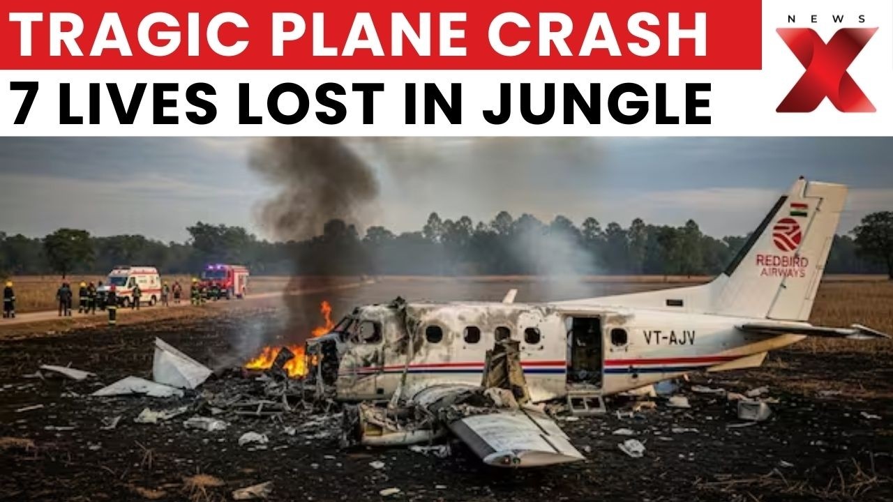 Ranchi Medical Plane Crash: 7 Dead After Plane Crash in Remote Forest Area | NewsX