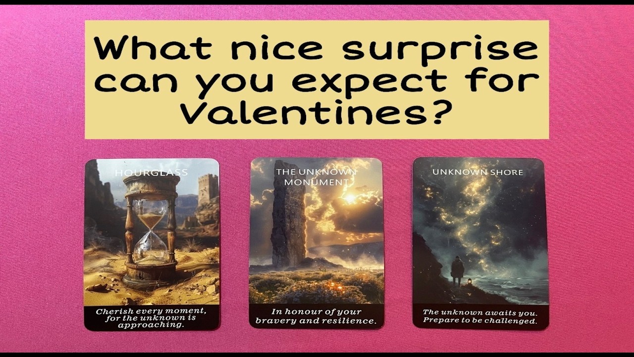 What nice surprise can you expect for Valentines? #pickacard  #tarot  #tarotcardreading