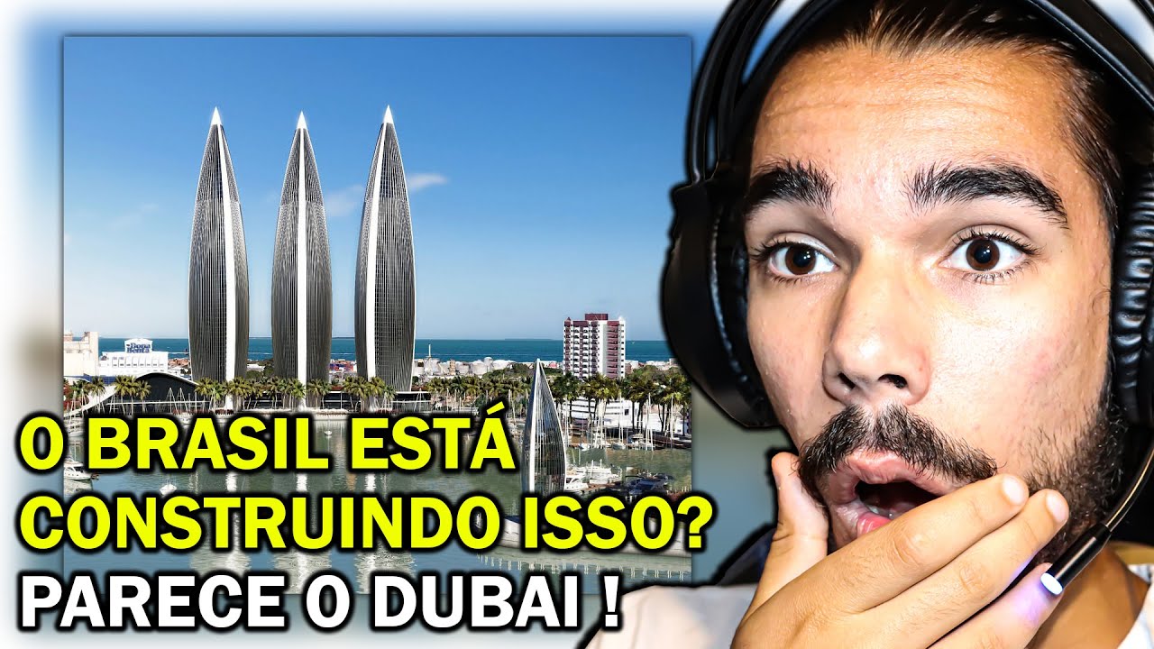Português reage a MEGA PROJETOS do BRASIL !  (#2)