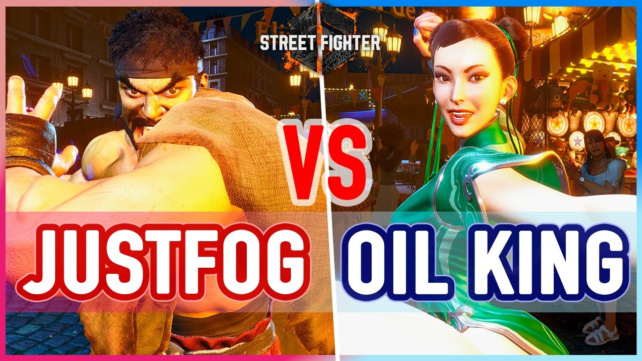 SF6 🔥 Justfog (Ryu) vs Oil King (Chun-Li) 🔥 Street Fighter 6