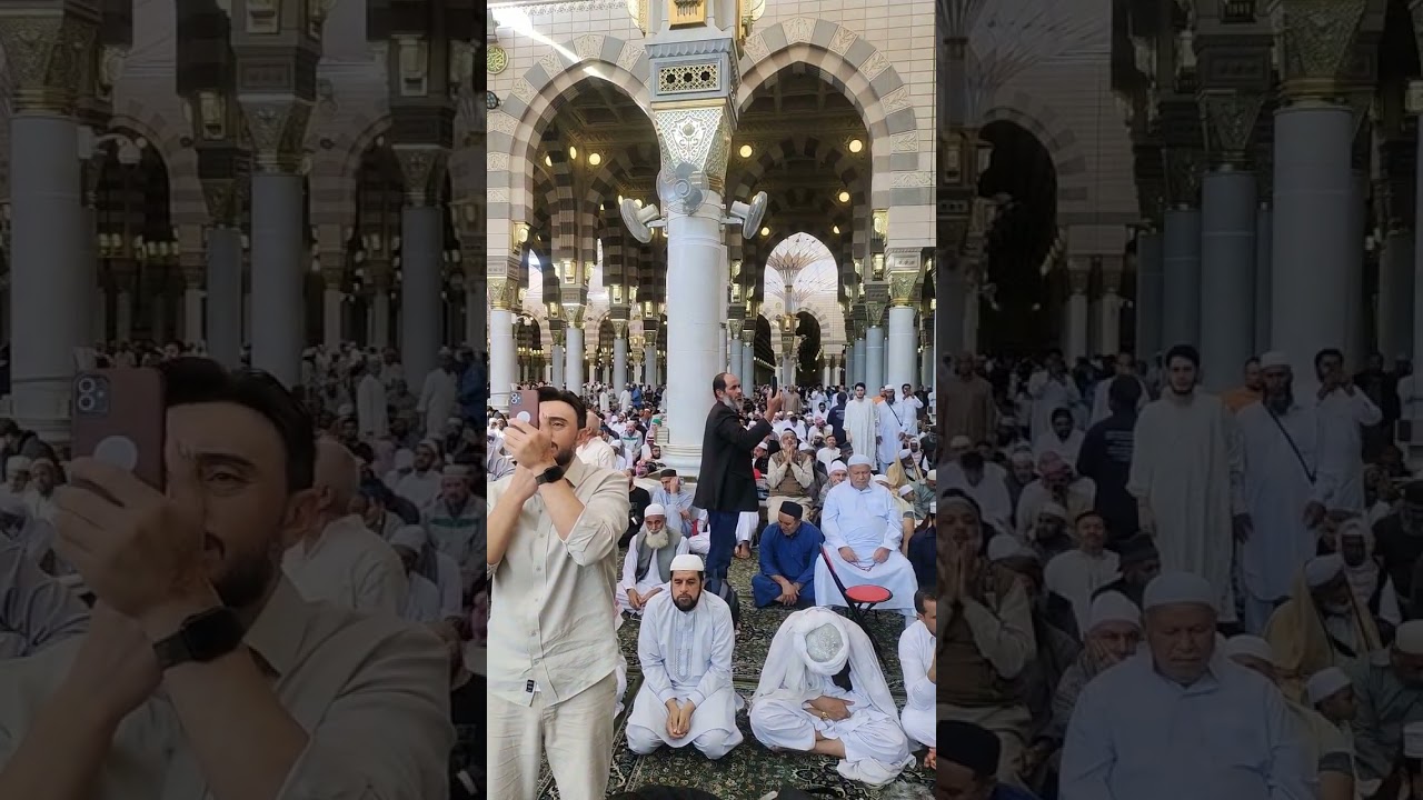 مسجد نبوی اذان ماشااللہ