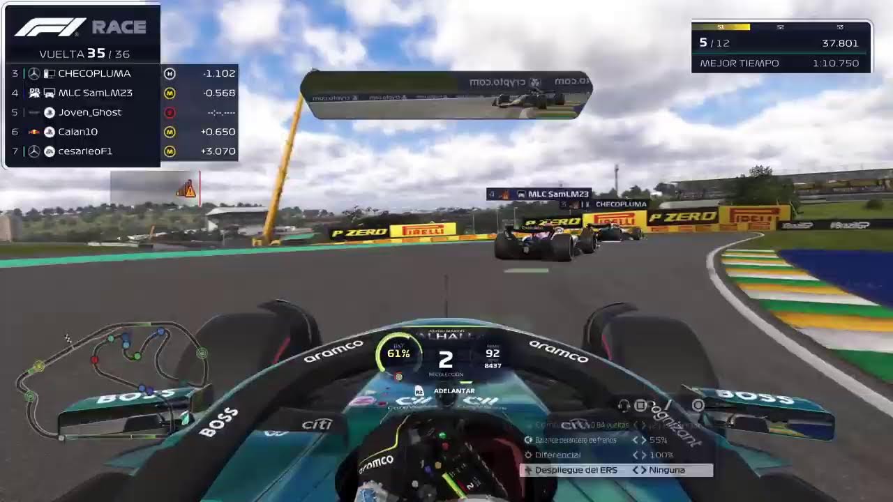 F1 25 UNIVERSE LEAGUE - Gran premio de Brasil.
