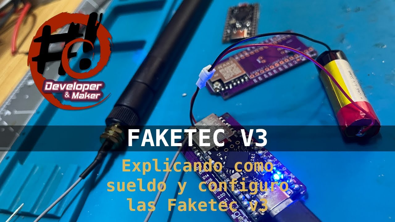 Soldando Faketec v3 para nodo Meshtastic