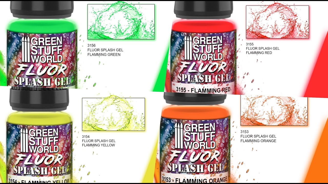 Hobby Basics : Splash Gel Fluor