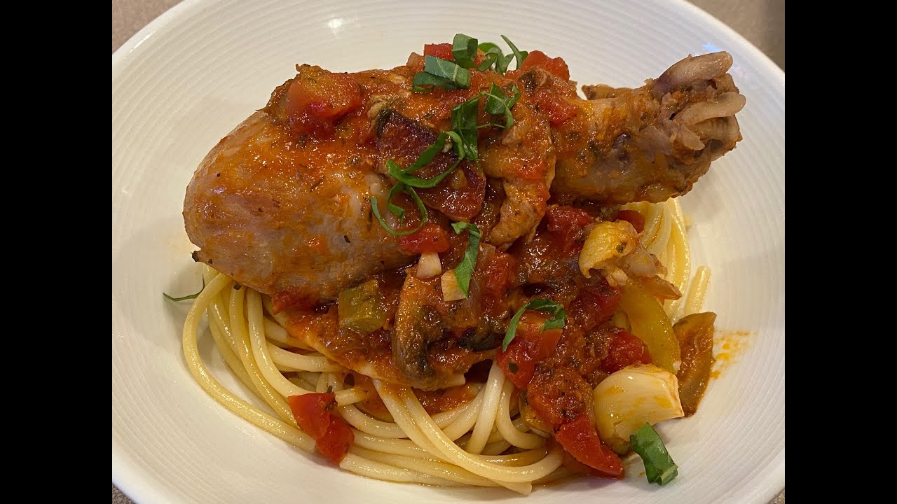 Chicken Cacciatore - Italian Hunter's Style Chicken