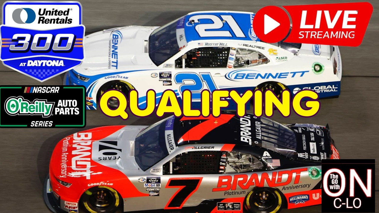 🔴United Rentals 300 Qualifying. Live Nascar Oreilys Auto Parts Series. Live Commentary & Reaction