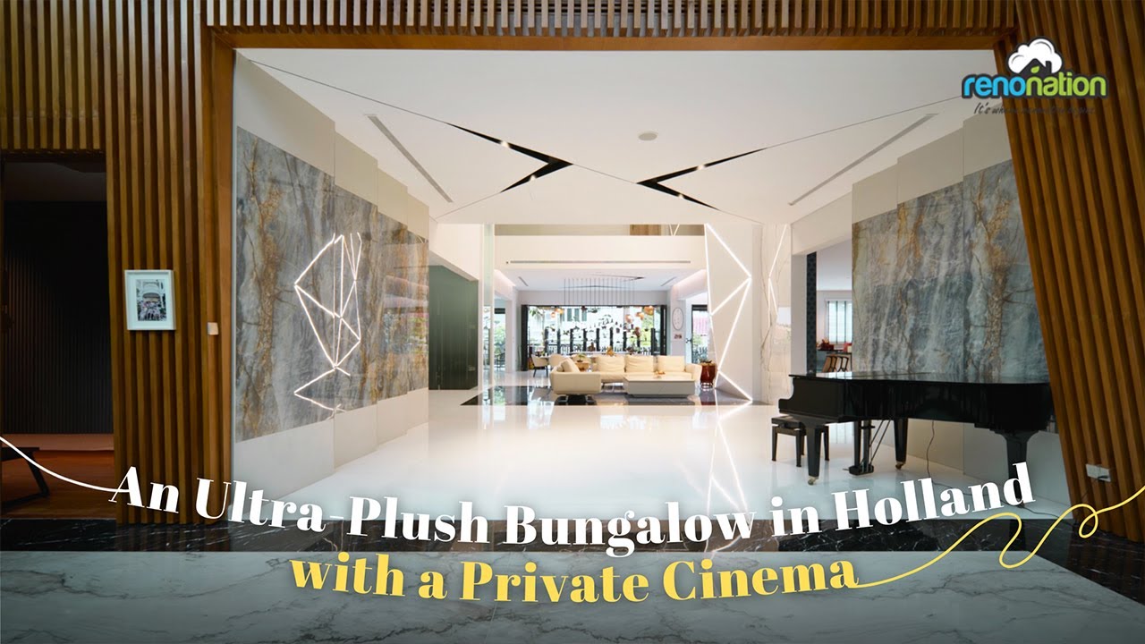 An Ultra-Plush Bungalow in Holland with a Private Cinema
