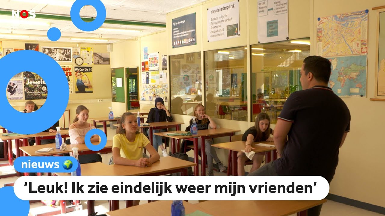 De middelbare scholen zijn weer open