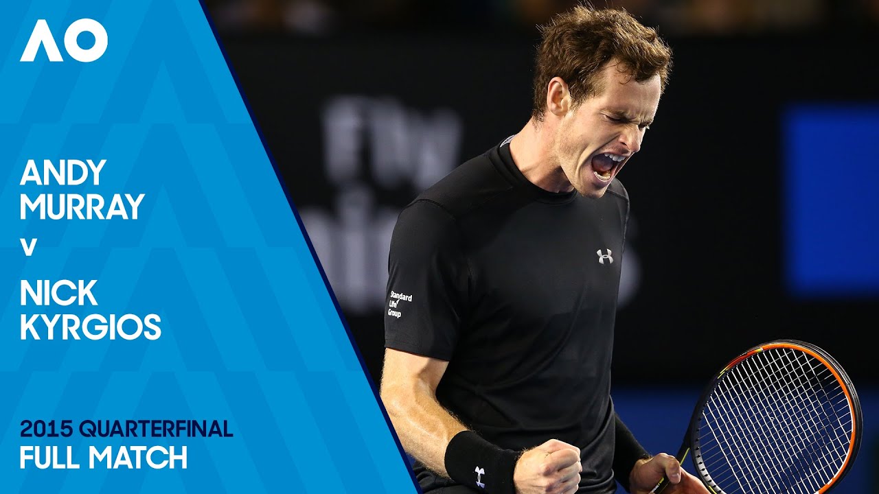Andy Murray v Nick Kyrgios Full Match | Australian Open 2015 Quarterfinal