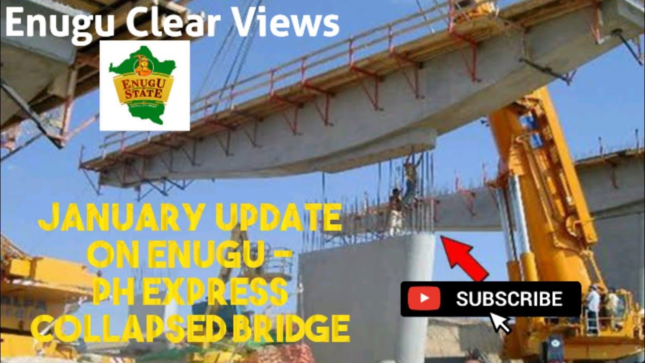 January Update on Reconstruction of Enugu_PH Collapse Bridge (New Artisan)