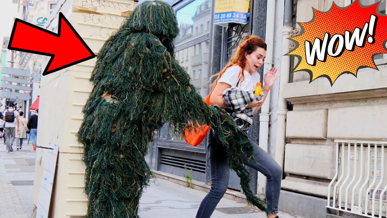 Bushman Prank: Scary Day in France
