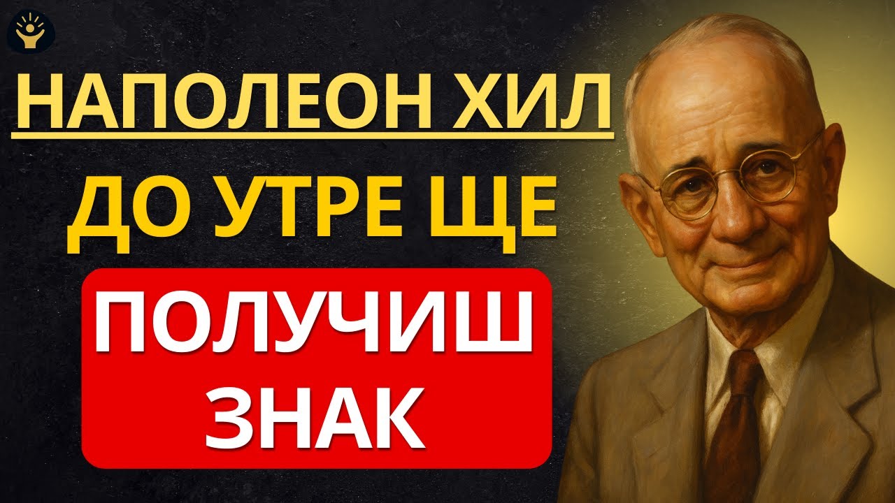 АКО ГЛЕДАШ ДО КРАЯ, СЪДБАТА ЩЕ ТИ ИЗПРАТИ ЗНАК ДО УТРЕ | Наполеон Хил