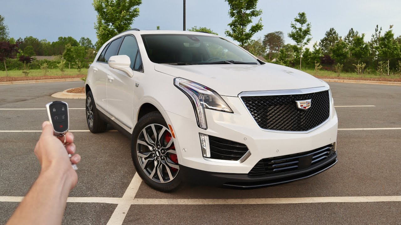 2022 Cadillac XT5 AWD Sport Platinum: Start Up, Walkaround, POV, Test Drive, Off Road and Review